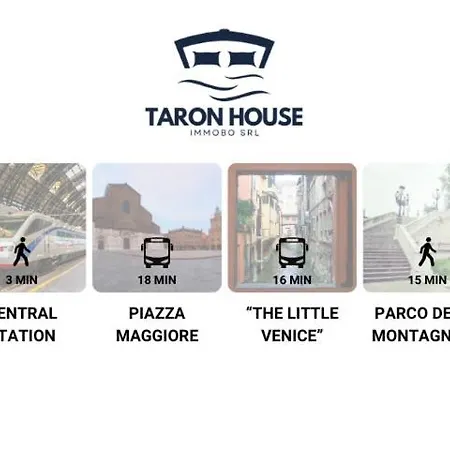 Taron House - Bologna Center Station & Fiera Apartment Exterior photo